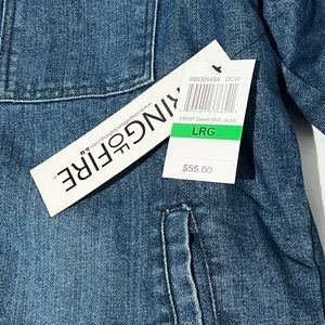 New bleu jean jacket for boys new withe the tag